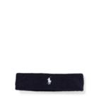 Ralph Lauren Us Open Headband French Navy W/white