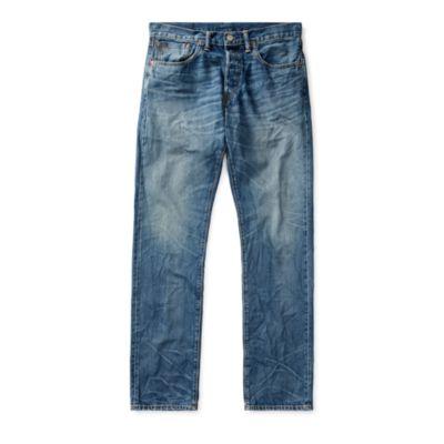 Ralph Lauren Slim Fit Selvedge Jean Memphis Wash