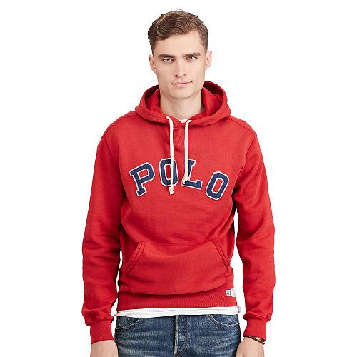Polo Ralph Lauren Cotton-blend-fleece Hoodie Red Beret