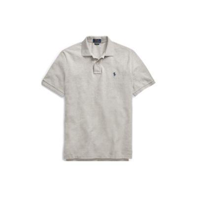 Ralph Lauren Classic Fit Mesh Polo Shirt Taylor Heather