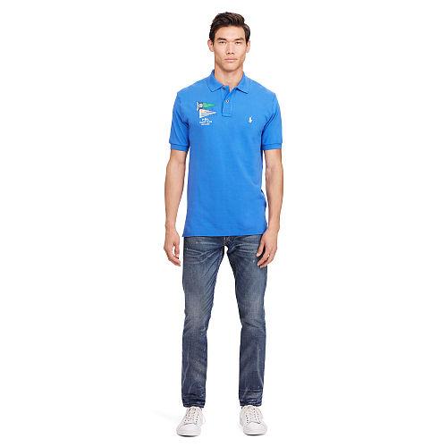 Polo Ralph Lauren Classic-fit Cotton Mesh Polo New Iris