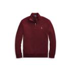 Ralph Lauren Double-knit Half-zip Pullover Wine Heather