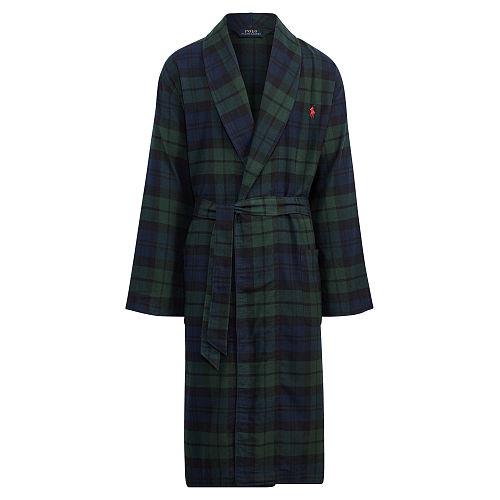 Polo Ralph Lauren Black Watch Flannel Robe