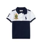 Ralph Lauren Color-blocked Cotton Polo White 3m