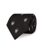 Ralph Lauren Silk-cashmere Club Tie Black