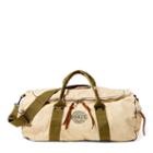 Ralph Lauren Rrl Benning Canvas Duffel Bag Greige Light Java