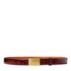 Ralph Lauren Engine-turned Alligator Belt