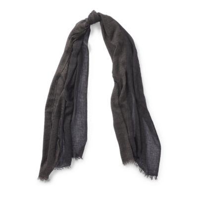 Ralph Lauren Lightweight Metallic Scarf Black