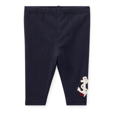Ralph Lauren Nautical Embroidered Legging Hunter Navy 24m