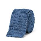 Ralph Lauren Knit Silk Tie Light Blue