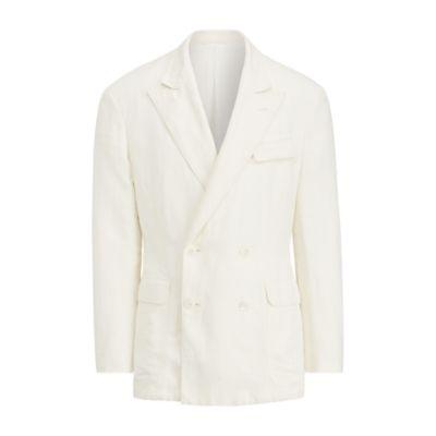 Ralph Lauren Basket-weave Sport Coat Cream