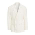 Ralph Lauren Basket-weave Sport Coat Cream