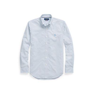 Ralph Lauren Plaid Performance Shirt Green/pink Multi