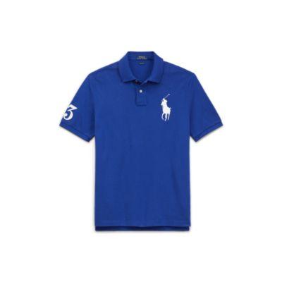Ralph Lauren Classic Fit Mesh Polo Shirt Sporting Royal
