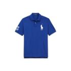 Ralph Lauren Classic Fit Mesh Polo Shirt Sporting Royal