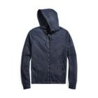 Ralph Lauren Modal-cotton-jacquard Hoodie Winter Navy Heather