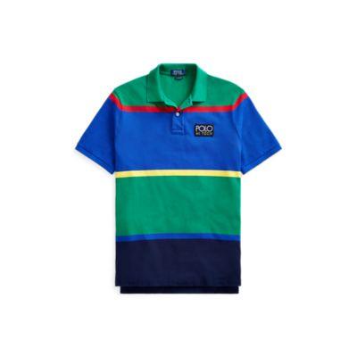 Ralph Lauren Hi Tech Classic Fit Mesh Polo English Green Multi
