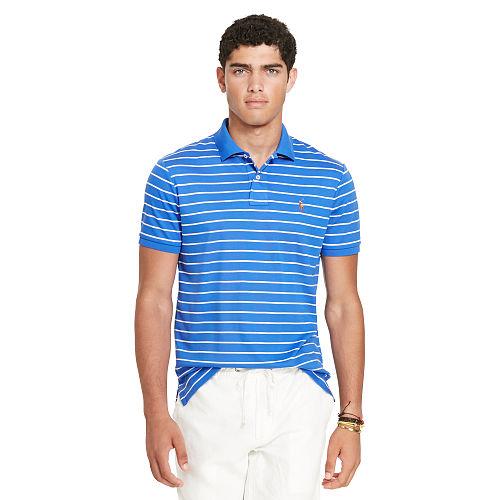 Polo Ralph Lauren Pima Soft-touch Polo Shirt New Iris/white