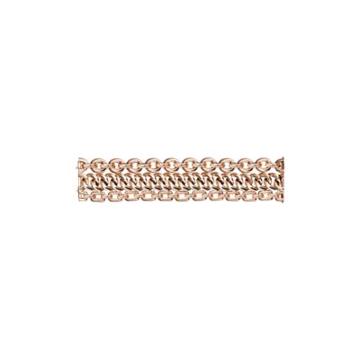 Ralph Lauren Rose Gold 3-chain Bracelet Rose Gold