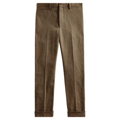 Ralph Lauren Slim Fit Twill Suit Trouser Olive