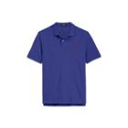 Ralph Lauren Custom Slim Fit Mesh Polo Provincetown Blue/red Pp