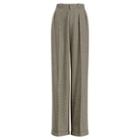 Ralph Lauren Haden Houndstooth Wool Pant Black/antique Cream