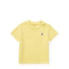 Ralph Lauren Cotton Jersey Crewneck T-shirt Beekman Yellow 9m