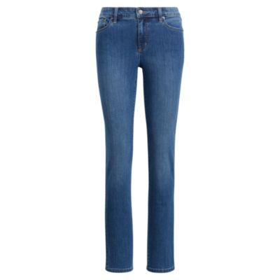 Ralph Lauren Premier Straight Jean Ocean Blue Wash