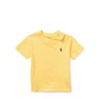 Ralph Lauren Cotton Jersey Crewneck T-shirt Chrome Yellow 3m