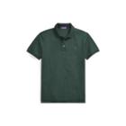 Ralph Lauren Custom Fit Piqu Polo Shirt Scotch Pine