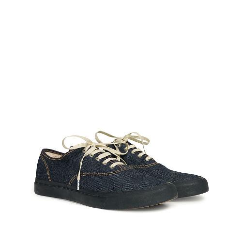 Ralph Lauren Rrl Norfolk Denim Sneaker True Indigo