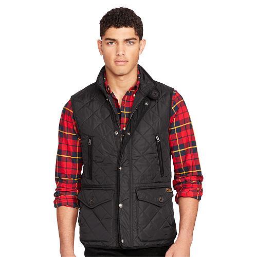 Polo Ralph Lauren Diamond-quilted Vest Polo Black