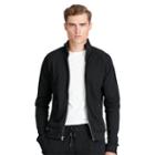 Polo Ralph Lauren Leather-trim Cotton Jacket Polo Black