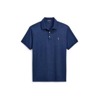 Ralph Lauren Classic Fit Soft-touch Polo Monroe Blue Heather 1x Big