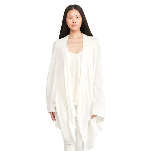 Polo Ralph Lauren Open-front Poncho Collection Cream