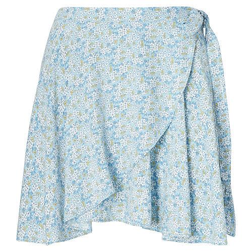 Ralph Lauren Denim & Supply Floral-print Wrap Skirt Lanci Floral