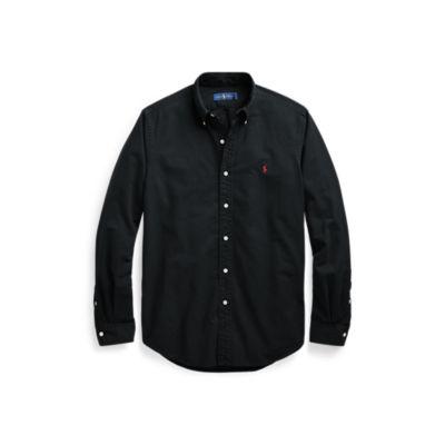 Ralph Lauren Classic Fit Oxford Shirt Polo Black 2x Big