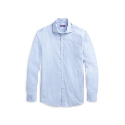 Ralph Lauren Tailored Fit End-on-end Shirt Light Blue