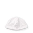 Ralph Lauren Striped Cotton Jersey Hat Delicate Pink/white