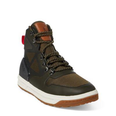 Ralph Lauren Alpine 200 Mesh Sneaker Military Green