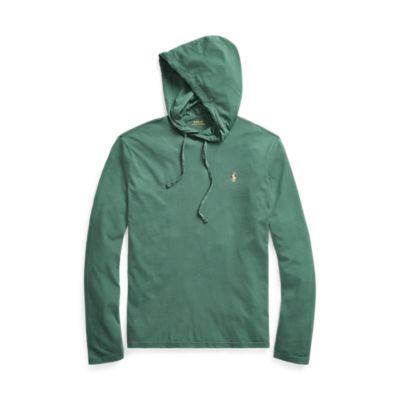 Ralph Lauren Cotton Jersey Hooded T-shirt Eucalyptus 2x Big
