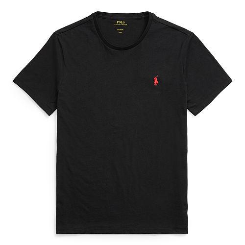 Polo Ralph Lauren Custom Fit Cotton T-shirt Rl Black
