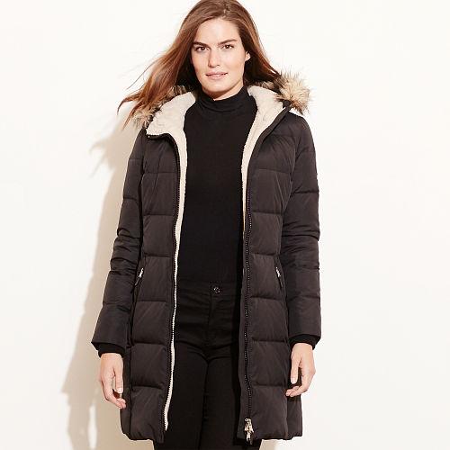 Ralph Lauren Lauren Woman Hooded Anorak Black