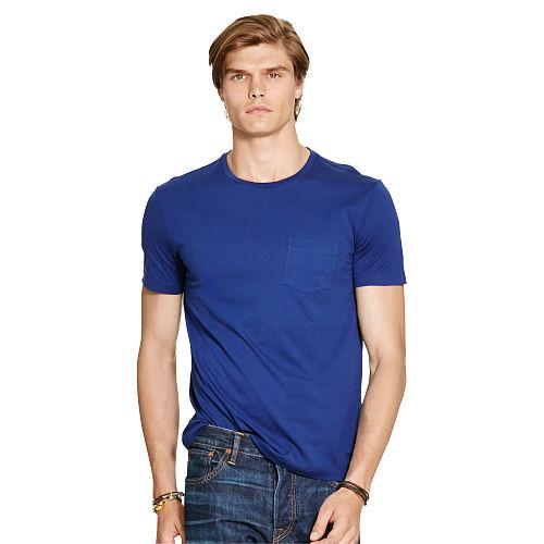 Polo Ralph Lauren Pima Cotton Pocket T-shirt Fall Royal