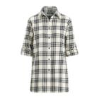 Ralph Lauren Plaid Cotton Twill Shirt Cream Multi Sp