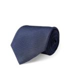 Ralph Lauren Pin Dot Silk Crepe Tie Navy