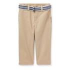 Ralph Lauren Belted Stretch Cotton Chino Coastal Beige 6m