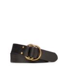 Ralph Lauren Tanned Leather O-ring Belt Black