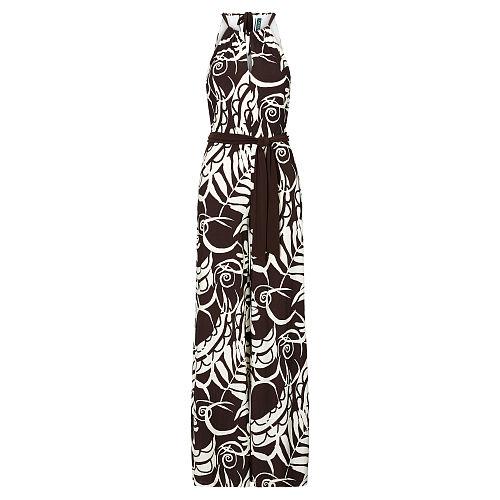 Ralph Lauren Lauren Jersey Wide-leg Jumpsuit Multi