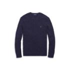 Ralph Lauren Cable Merino-cashmere Sweater Hunter Navy